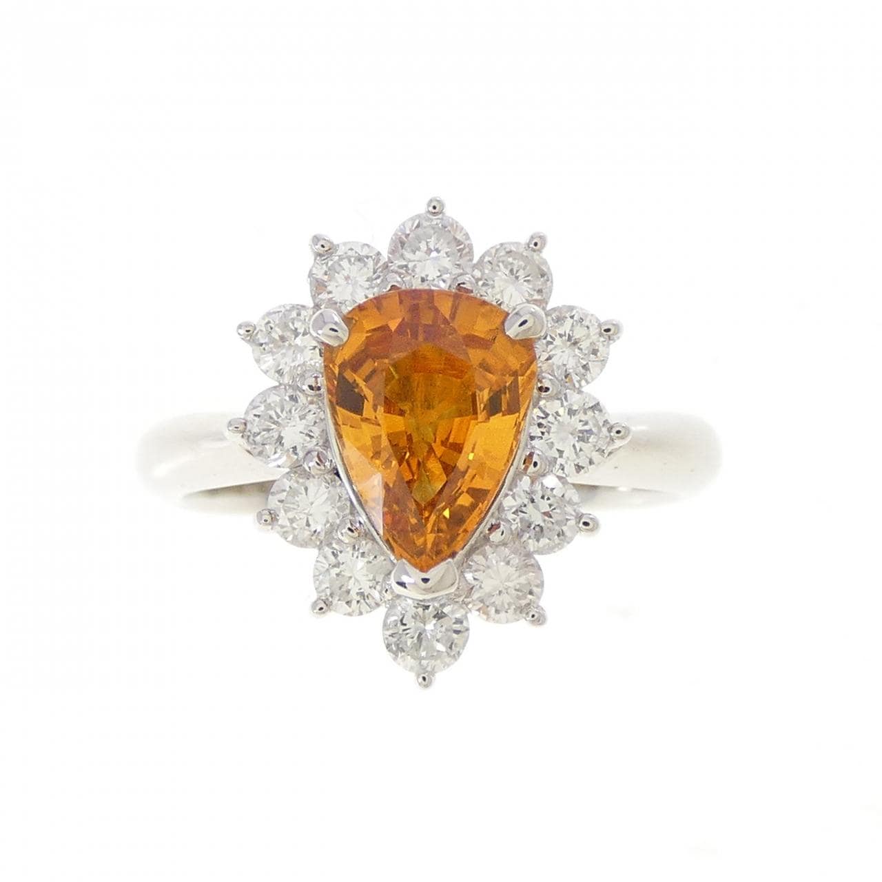 PT900 サファイヤ リング 1.29CT