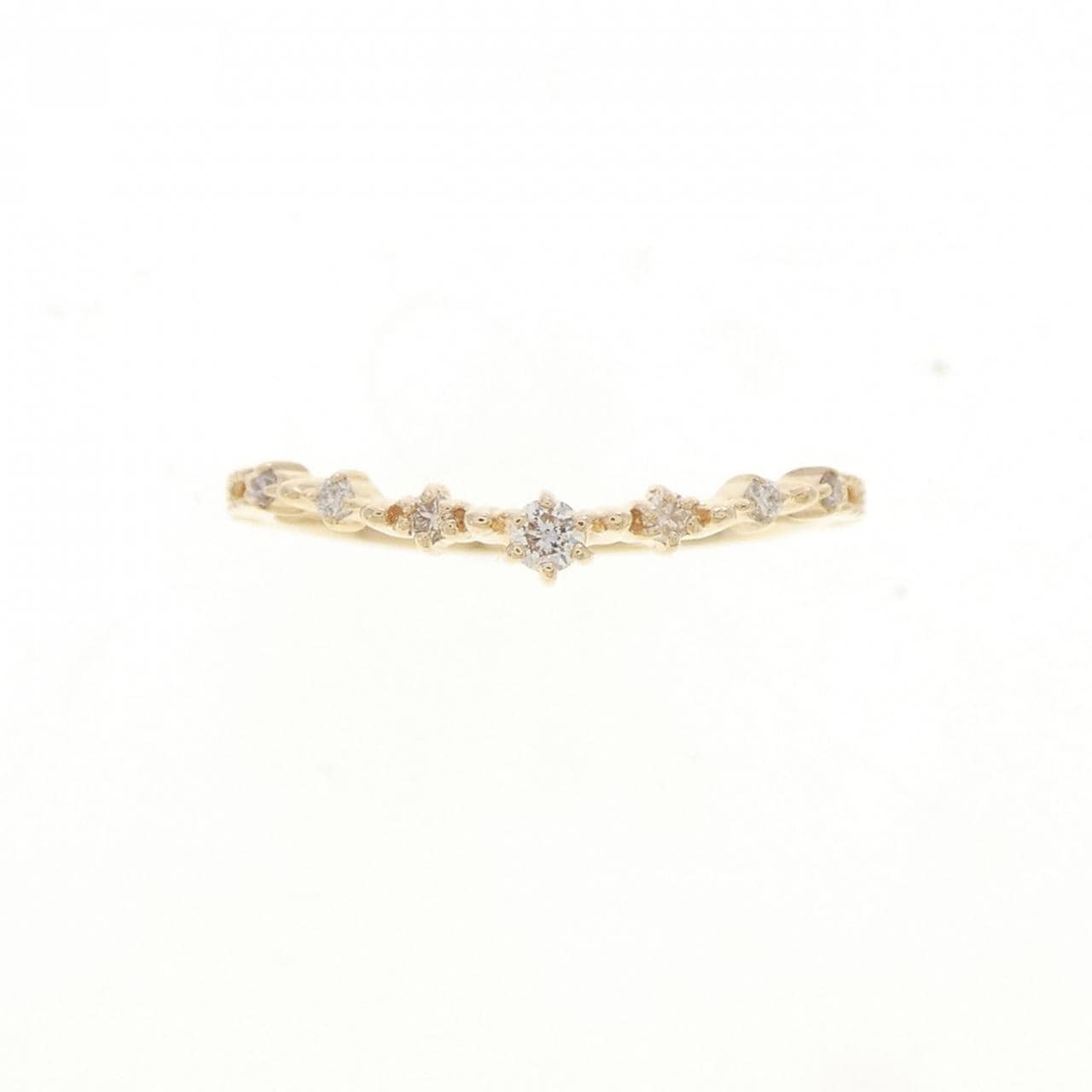 アガット ダイヤモンド リング 0.06CT