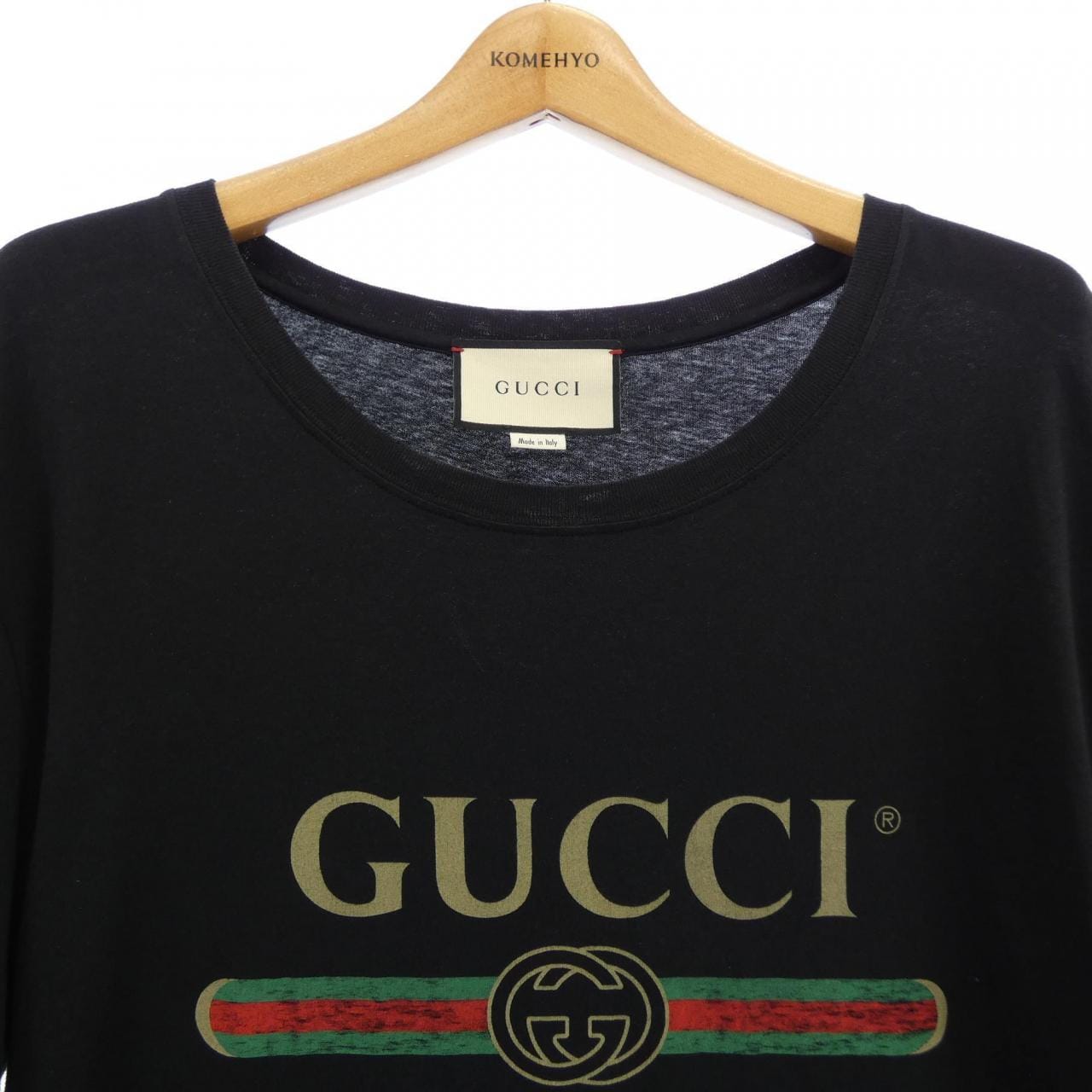 グッチ GUCCI GUCCIロゴウォッシュドオーバーサイズTシャツ 440103-X3F05 Tシャツ