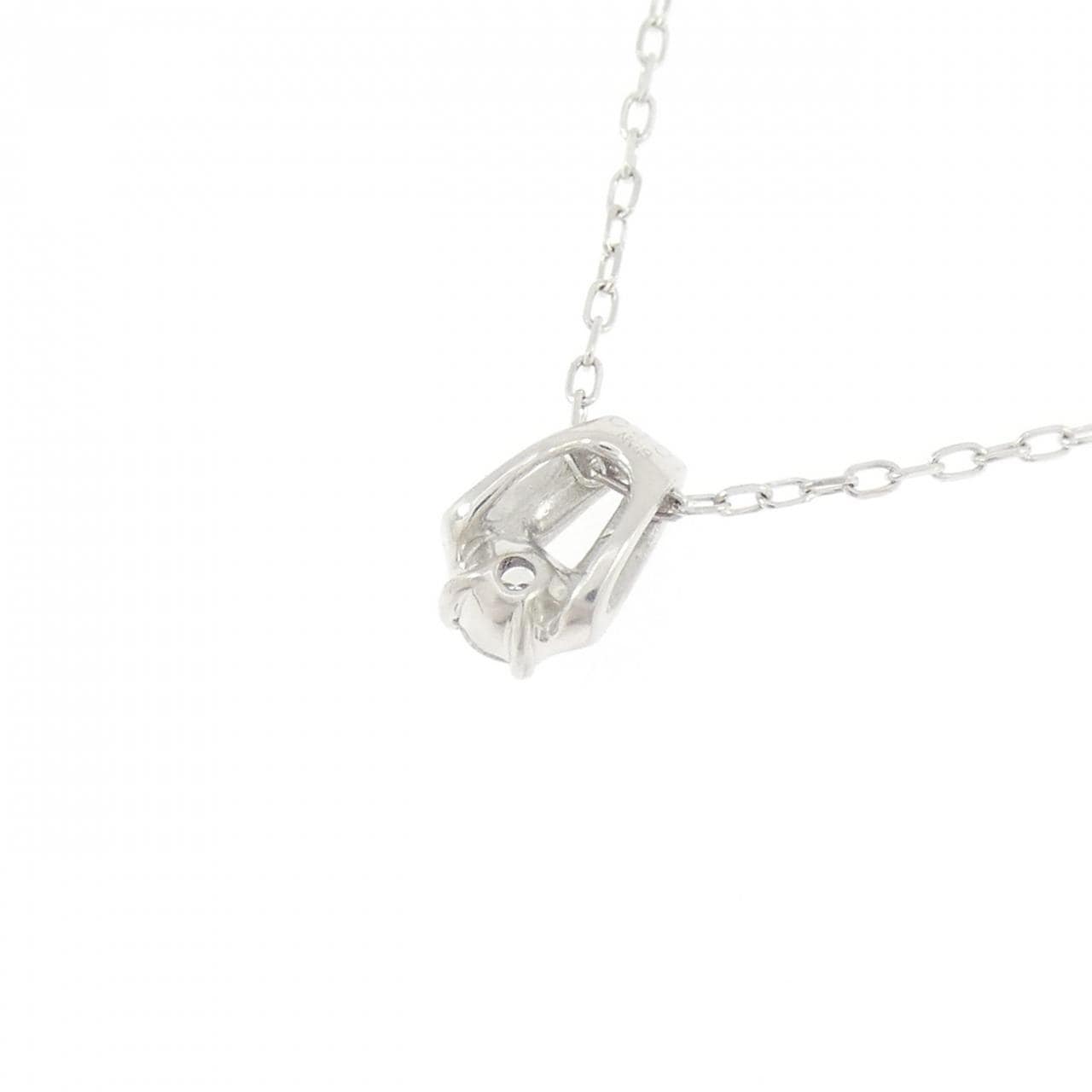 K18WG ダイヤモンド ネックレス 0.10CT