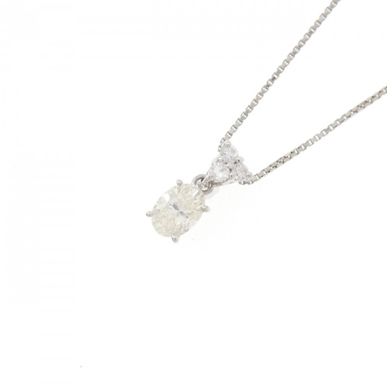 PT900/PT850 ダイヤモンド ネックレス 0.518CT