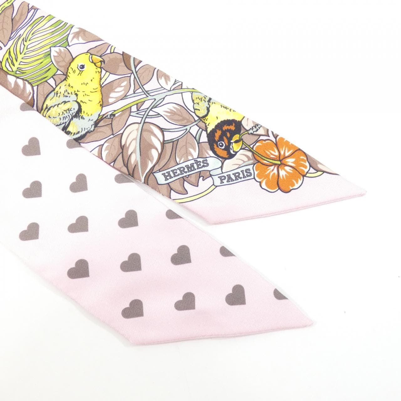 エルメス JUNGLE LOVE LOVE ツイリー 063513S スカーフ