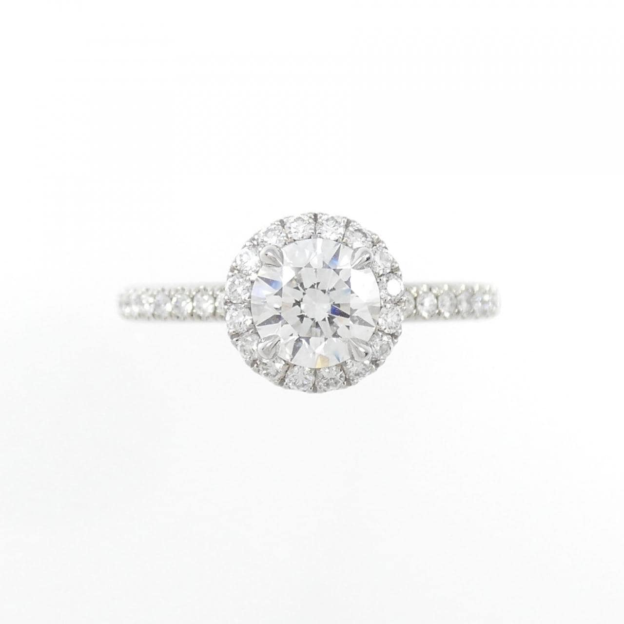 HARRY WINSTON Round Micropave Ring 0.51CT D VVS2 3EXT