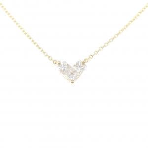スタージュエリー ミステリアス ハート ネックレス 0.28CT