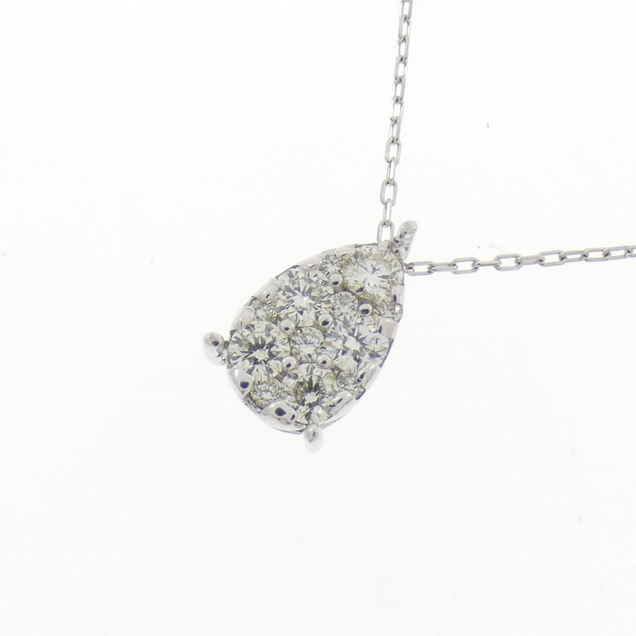 PT950/PT850 ダイヤモンド ネックレス 0.20CT