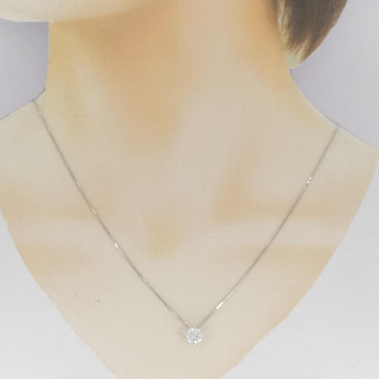 PT900/PT850 ダイヤモンド ネックレス 1.014CT H I1 VG