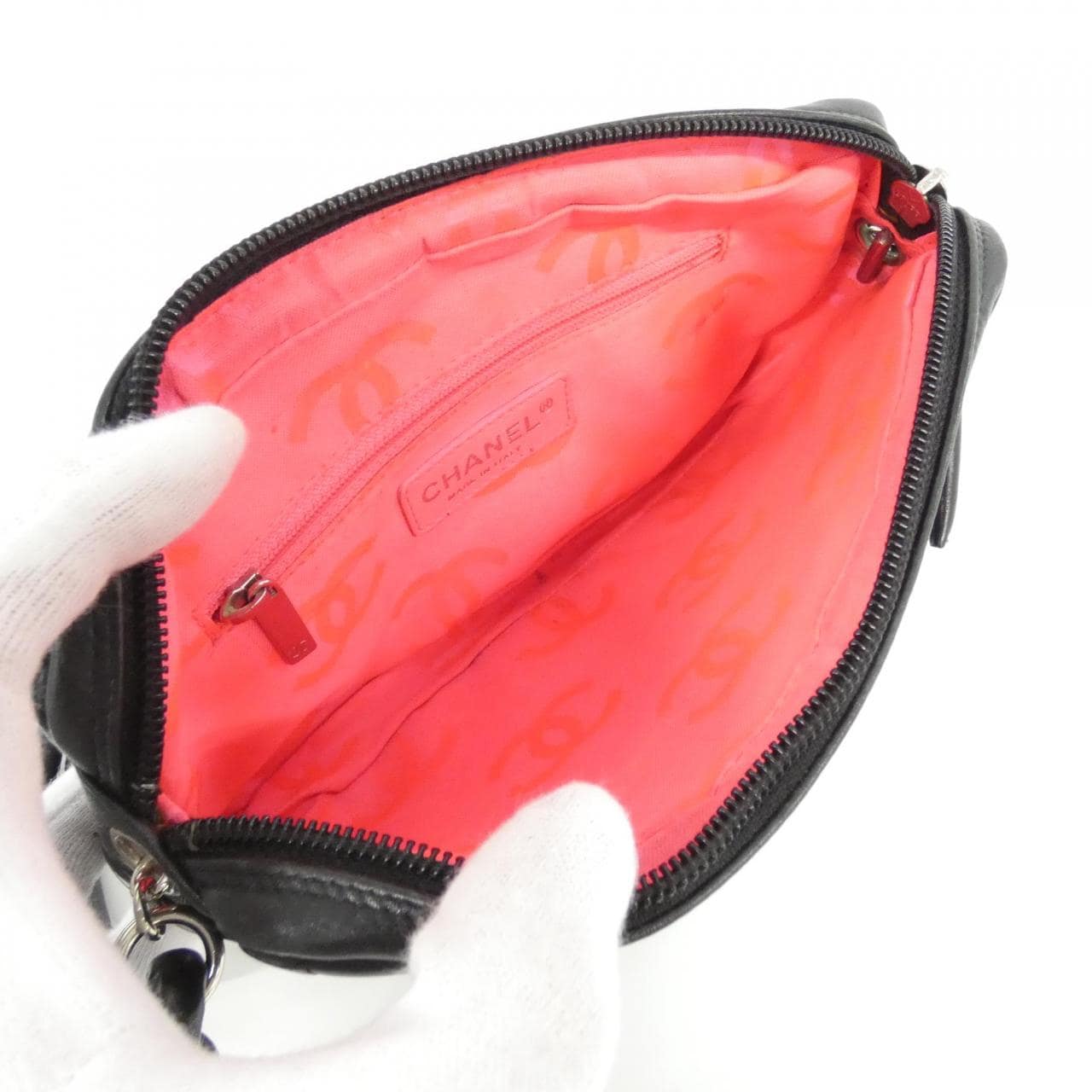 【ヴィンテージ】シャネル カンボン ライン 25175 ショルダーバッグ