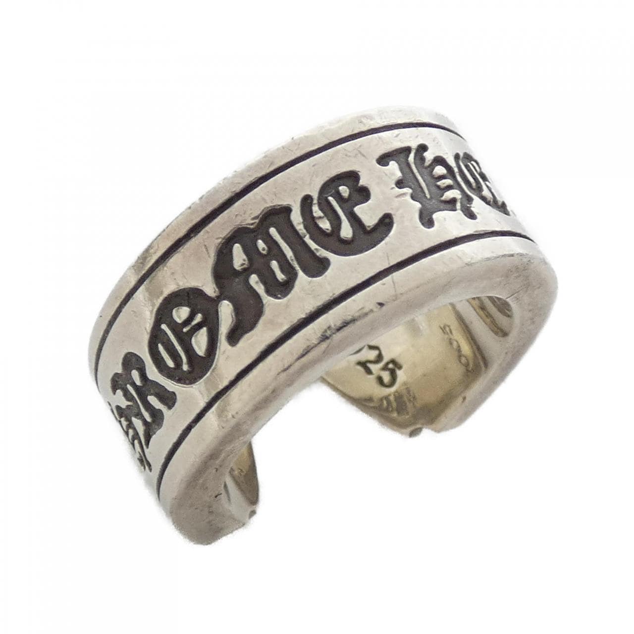 クロムハーツ CHROME HEARTS SCROLL LABEL LRG 2356 304 1521 RING