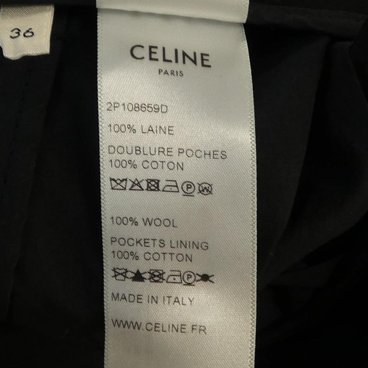 セリーヌ CELINE 2P108659D パンツ