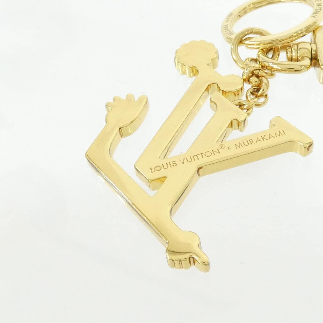 ルイヴィトン キーホルダー LVアイコニック スーパーフラット M02468 キーリング