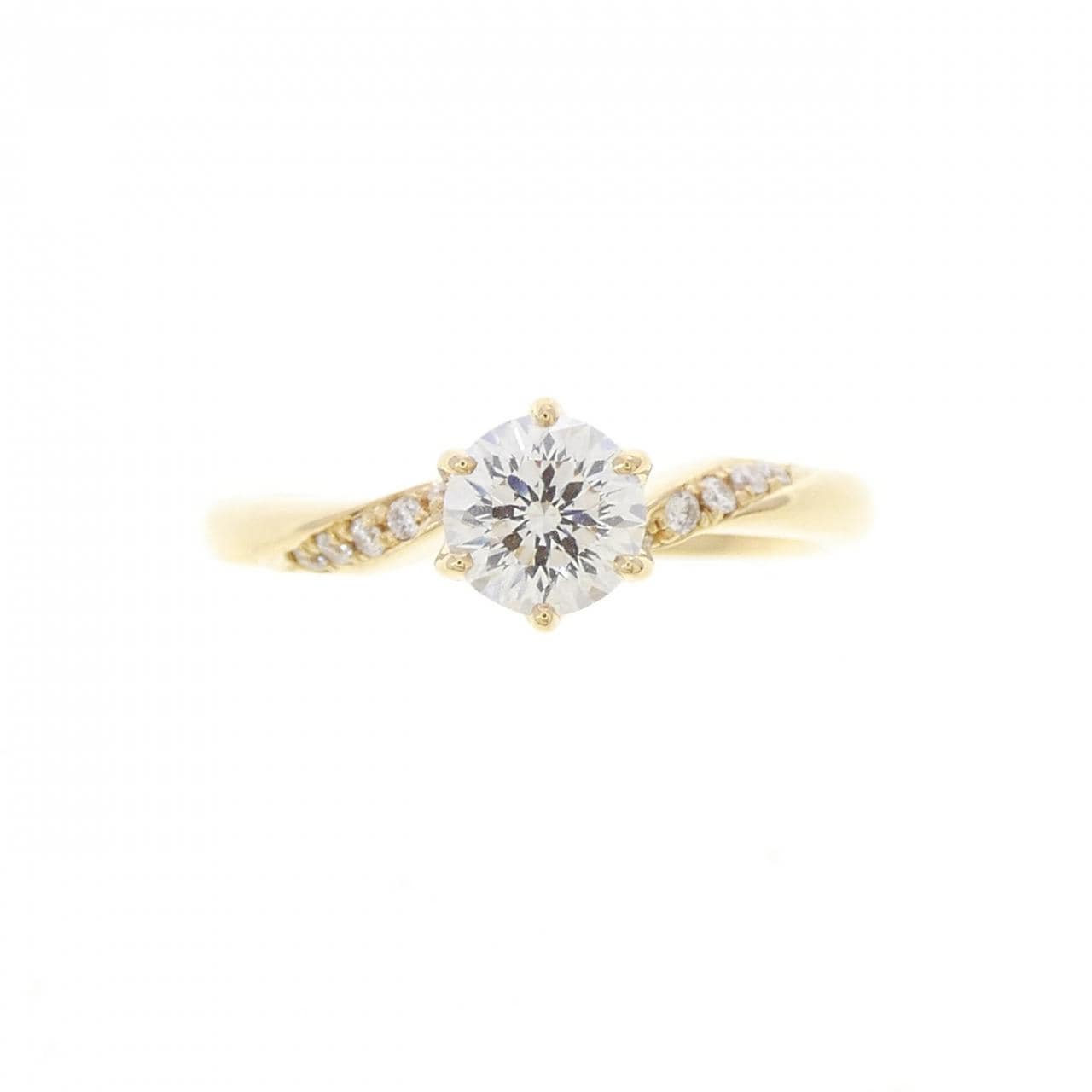 ギンザ タナカ ダイヤモンド リング 0.322CT