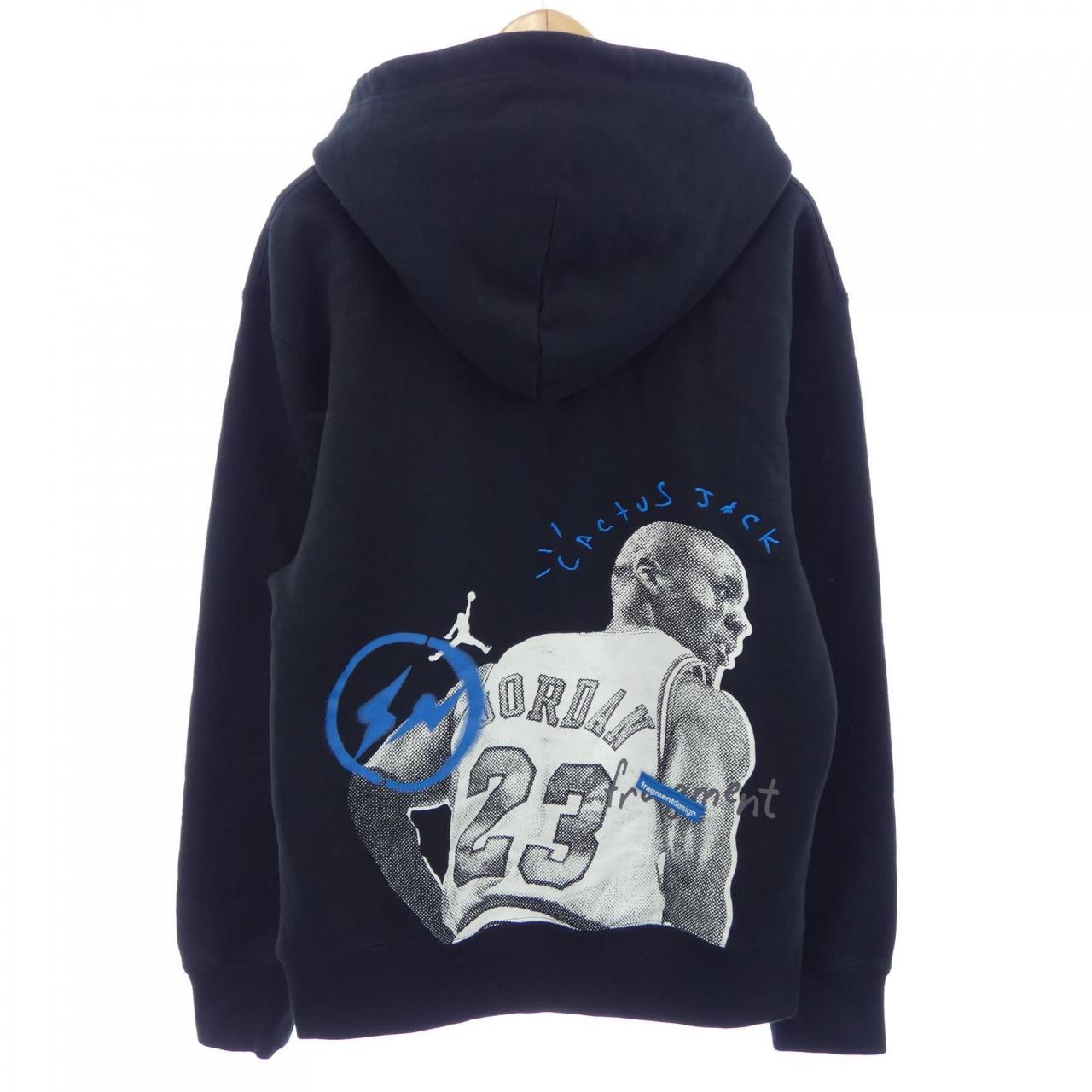 ナイキ ジョーダン NIKE JORDAN fragmentdesign/cactusJack パーカー