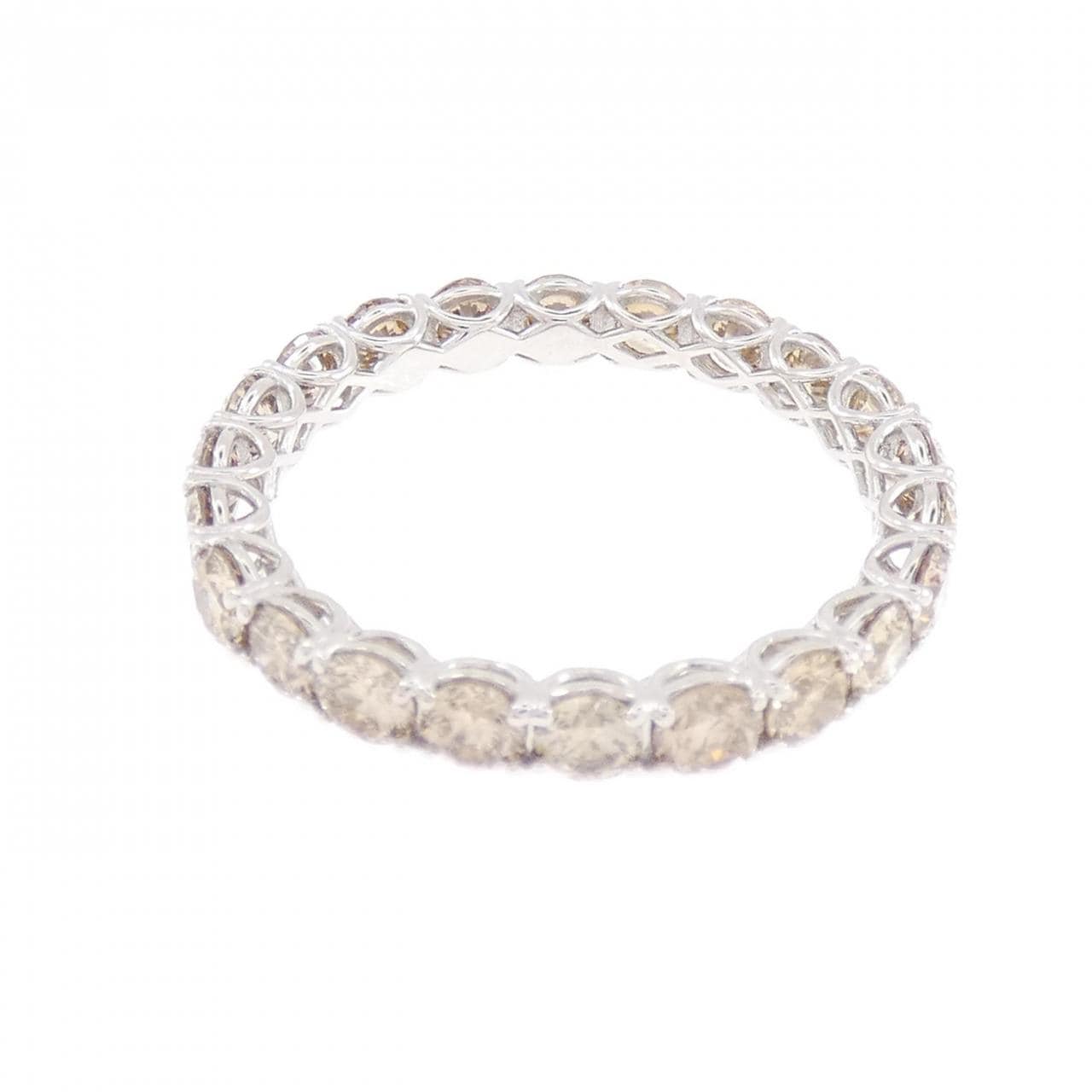 PT950 フルエタニティ ダイヤモンド リング 1.60CT