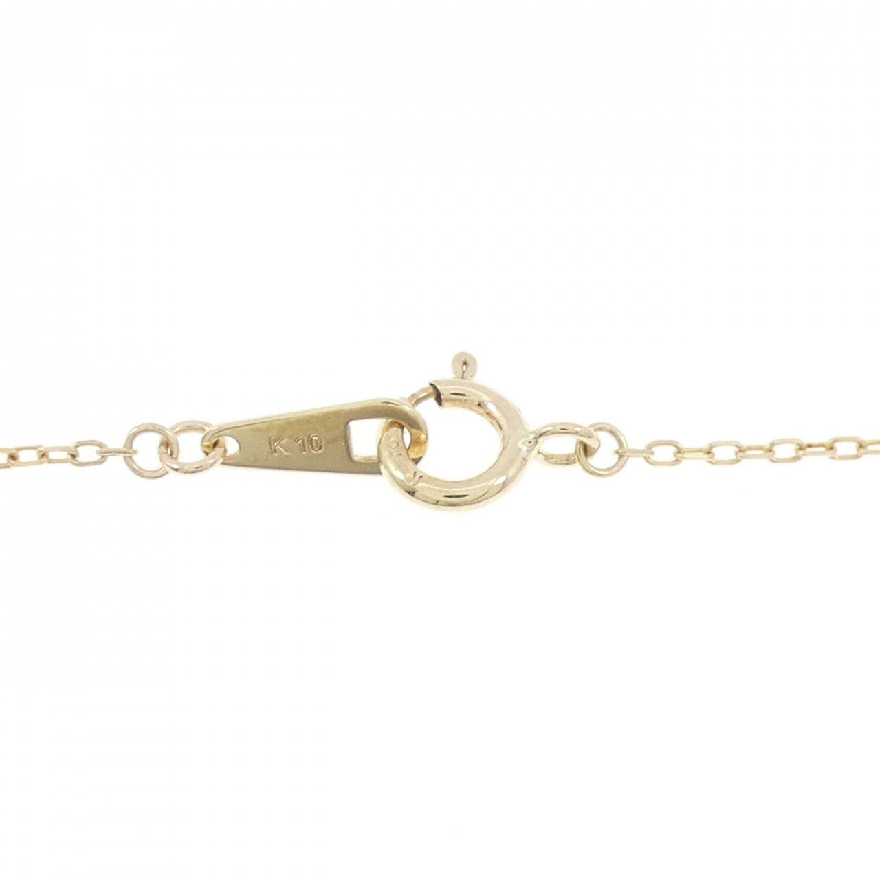 K10YG ダイヤモンド ネックレス