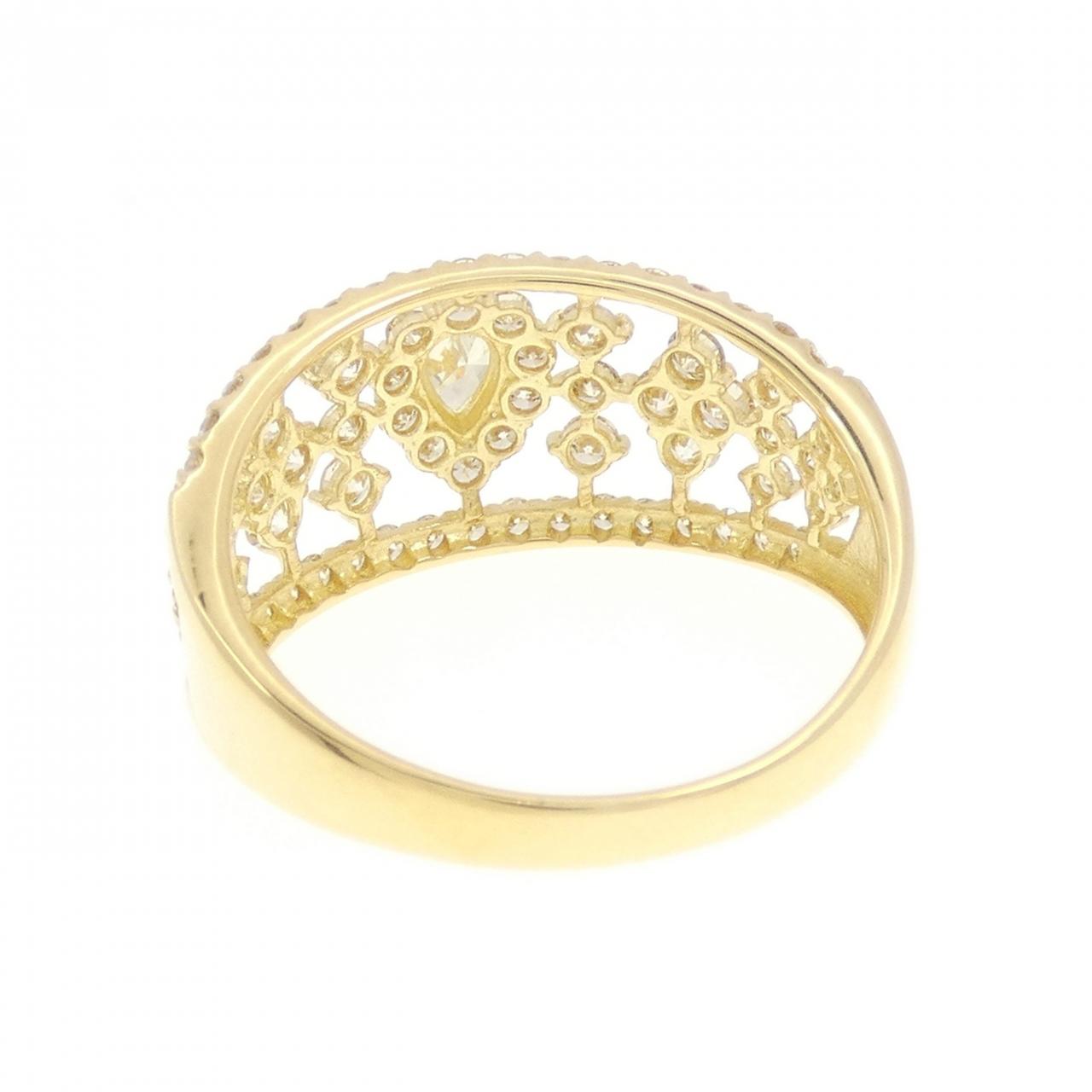 【新品】K18YG ダイヤモンド リング 1.00CT