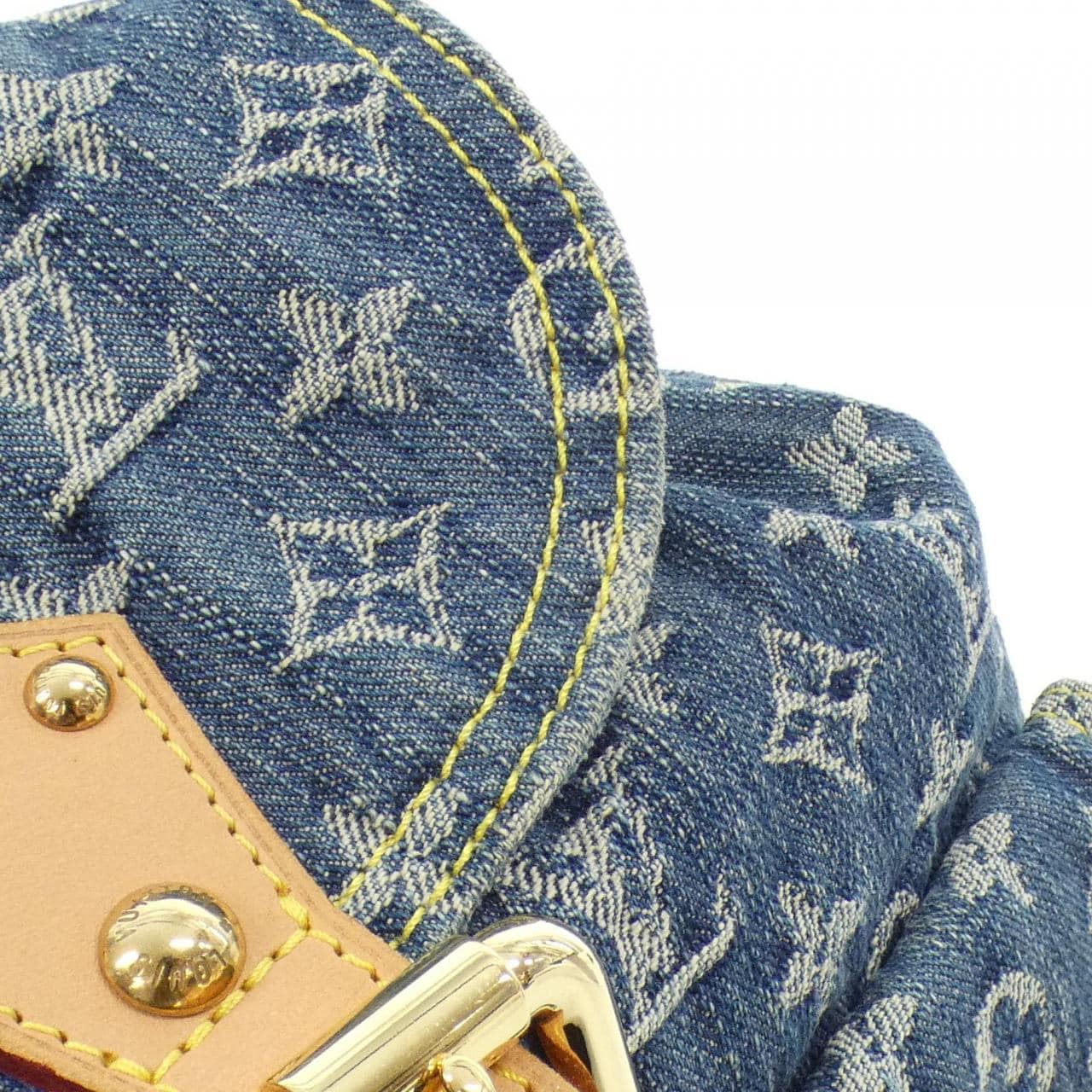 LOUIS VUITTON Monogram牛仔布袋廣告 GM M95056双肩包