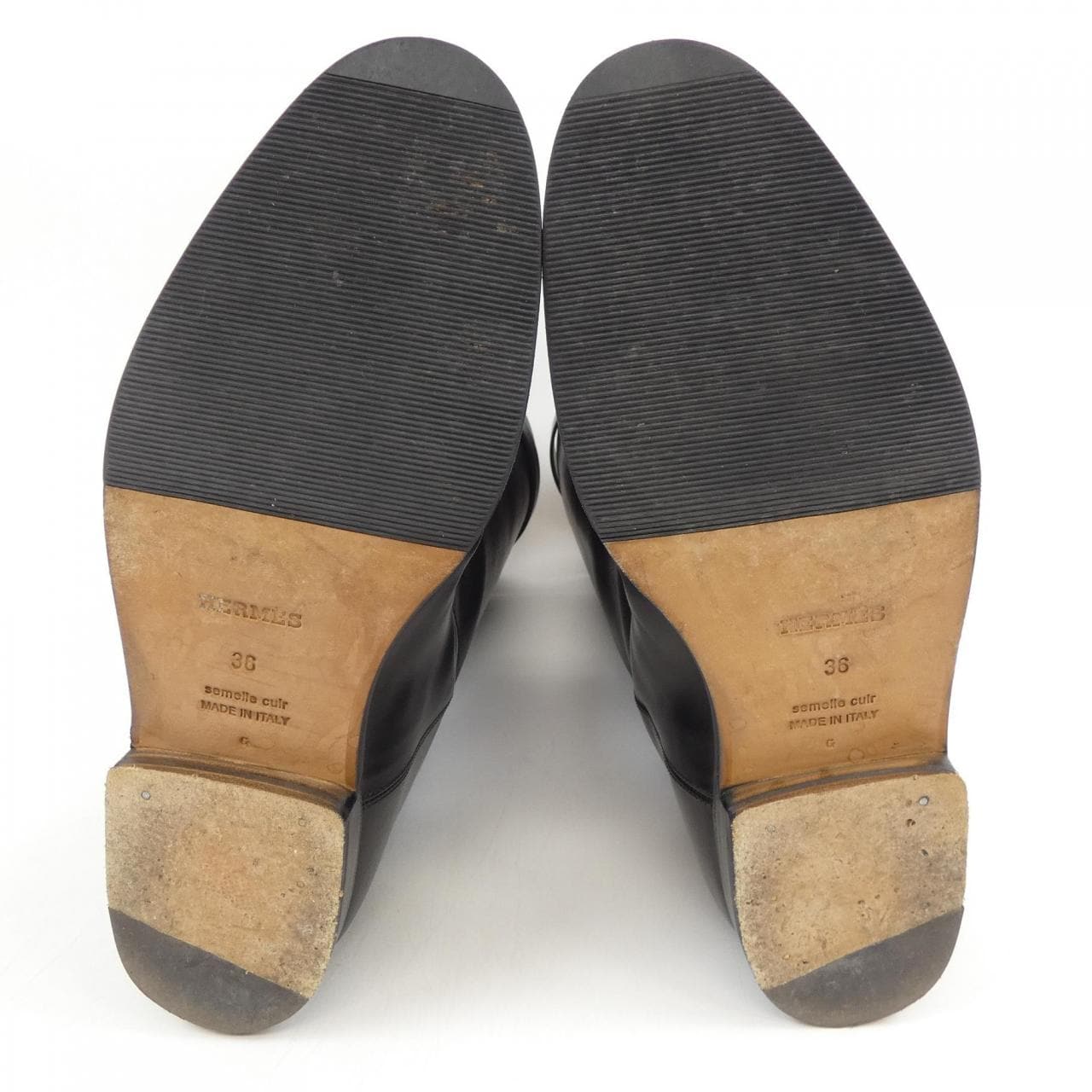 エルメス HERMES ジャンピング JUMPING ケリーバックル 042138Z ロングブーツ