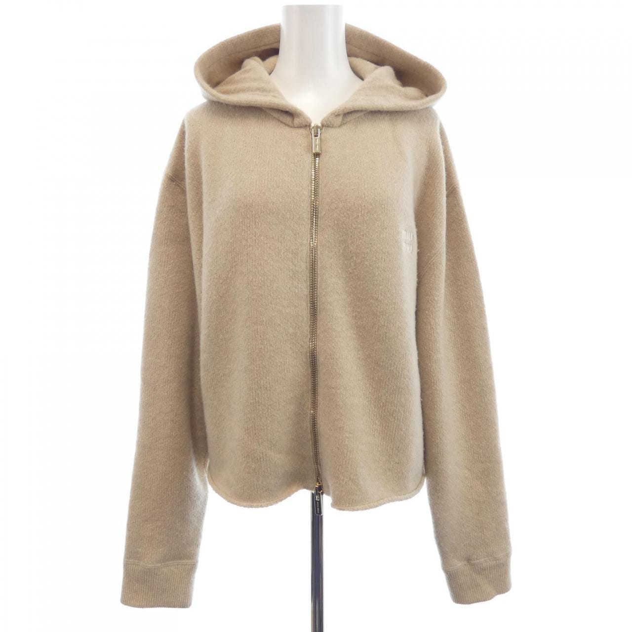 ミュウミュウ MIU MIU フーディージャケット MMF770 S232 1XS9 パーカー