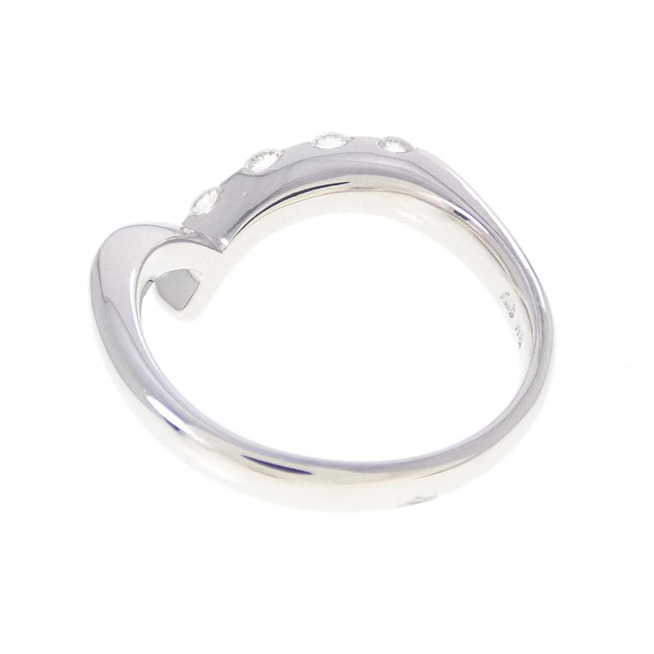 K18WG ダイヤモンド リング 0.20CT