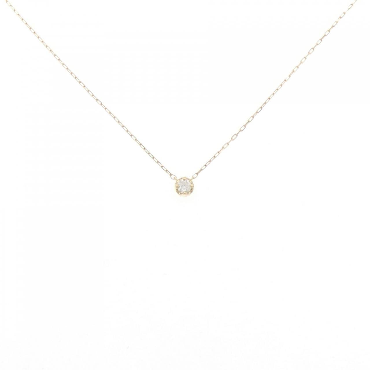 フェスタリア ダイヤモンド ネックレス 0.07CT