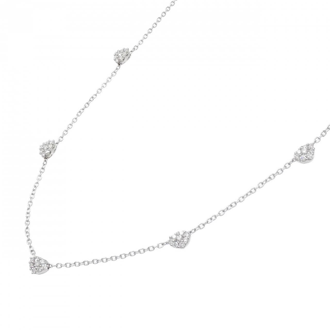 PT Heart Diamond Necklace 0.40CT