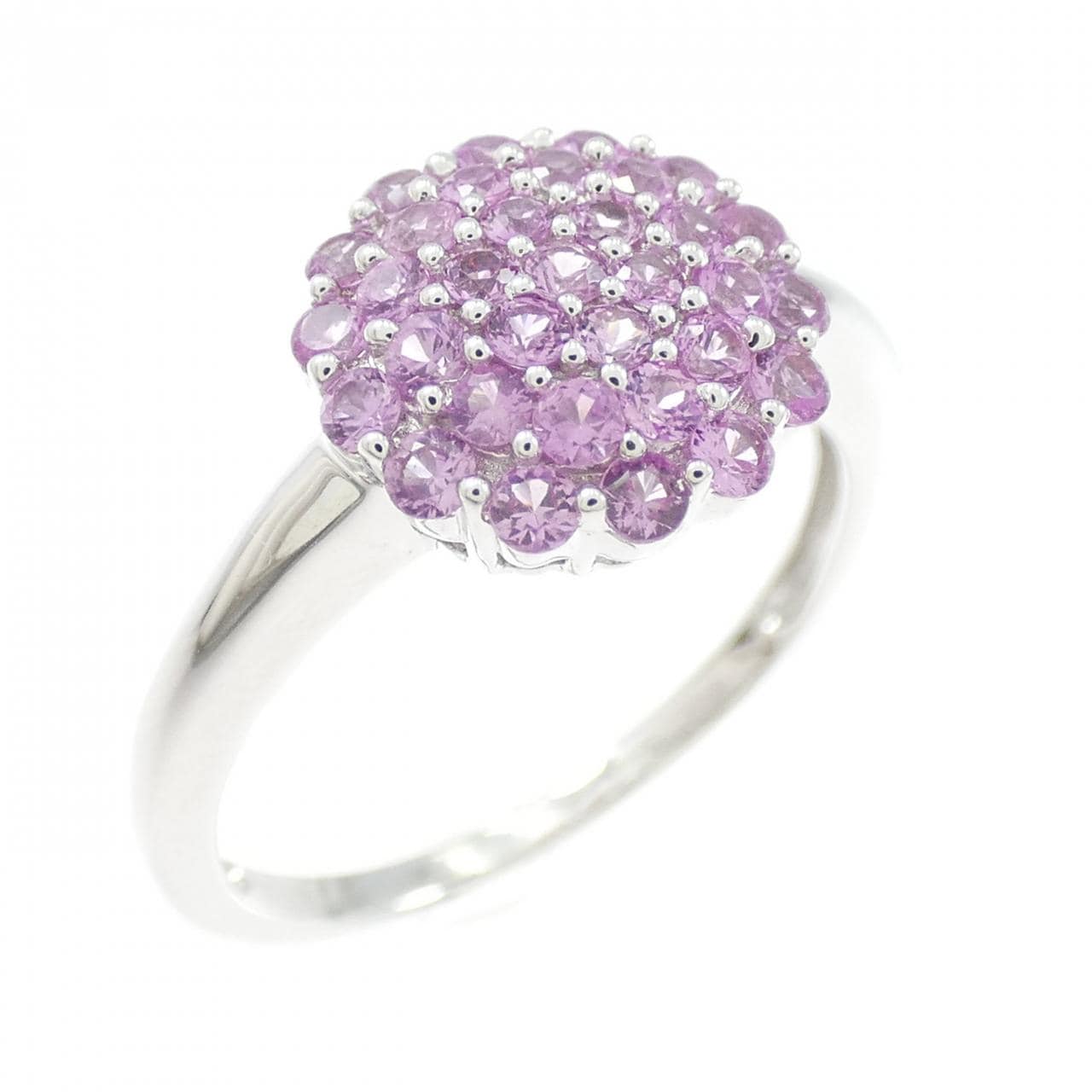 K18WG サファイヤ リング