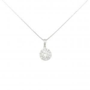 PT900/PT850 ダイヤモンド ネックレス 0.411CT E VS2 Good