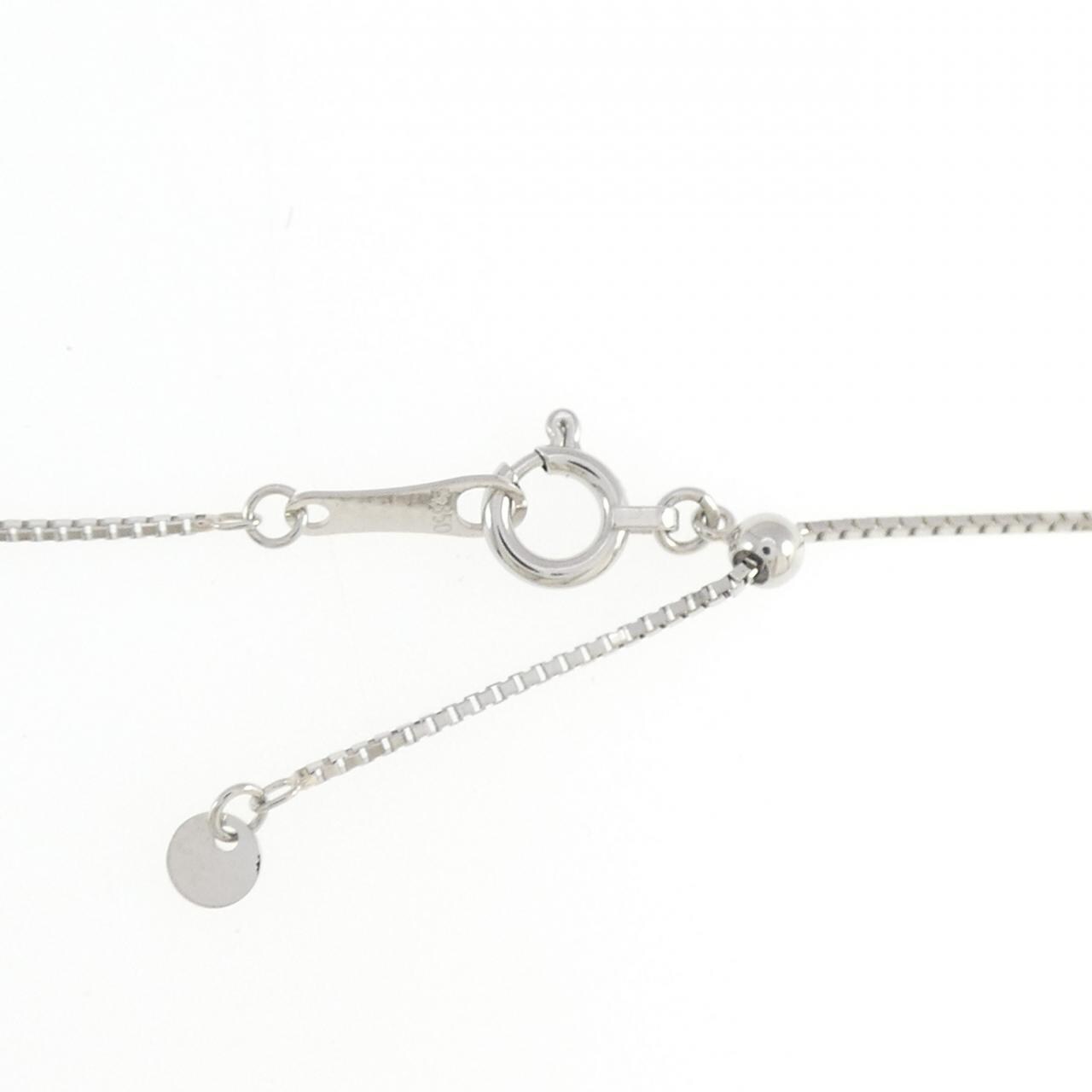 PT900/PT850 ダイヤモンド ネックレス 0.05CT