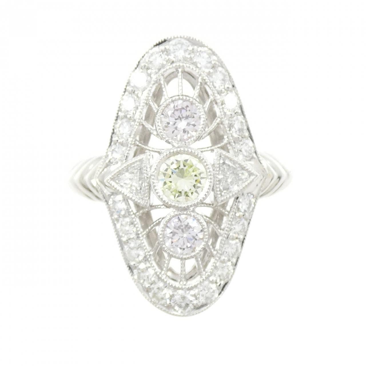 PT900 ダイヤモンド リング 0.57CT
