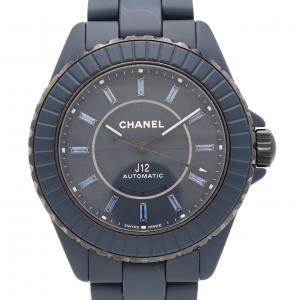 シャネル J12 BLEU キャリバー12.1･12バゲットサファイア LTD H10310 セラミック 自動巻