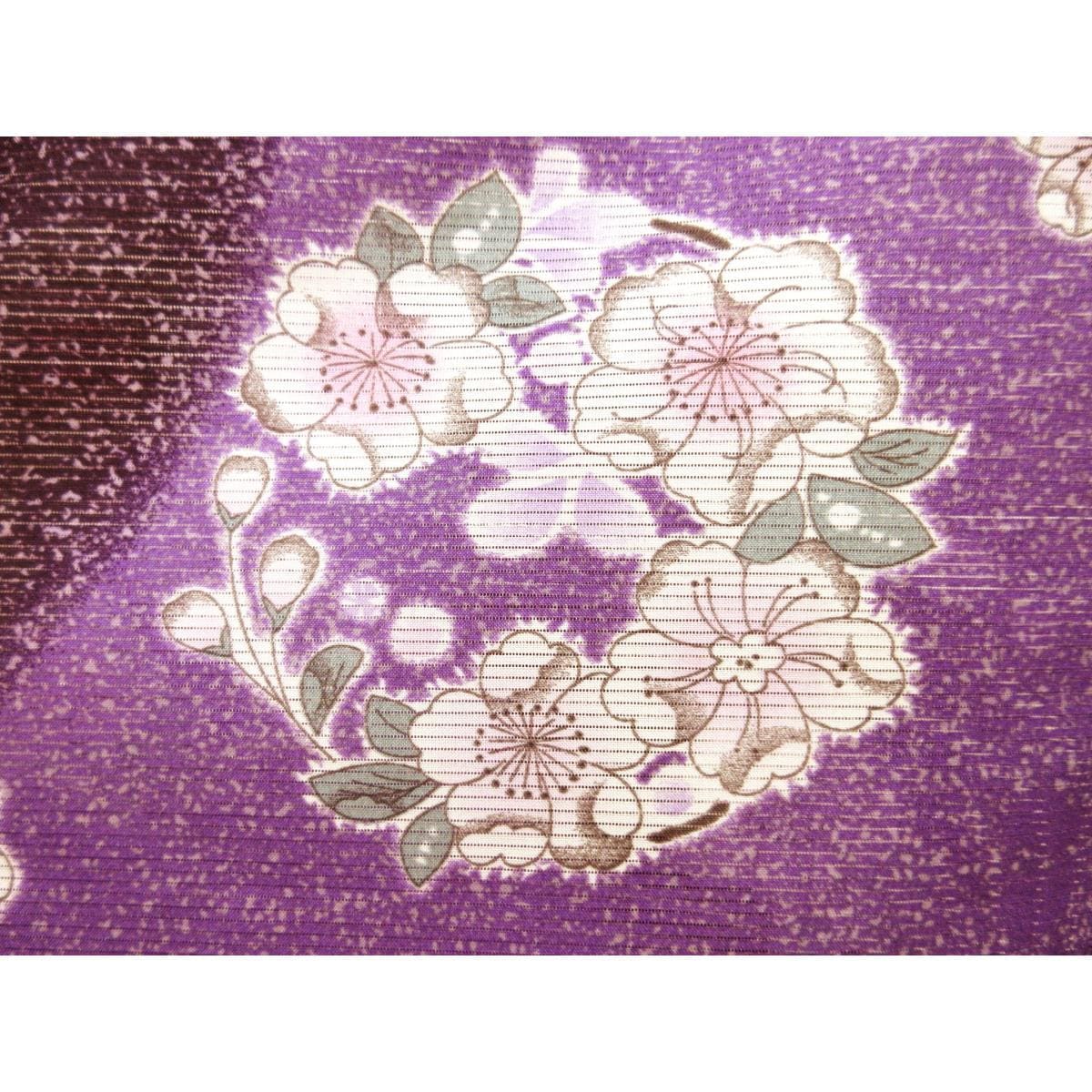 【未使用品】化繊　単衣　絽織