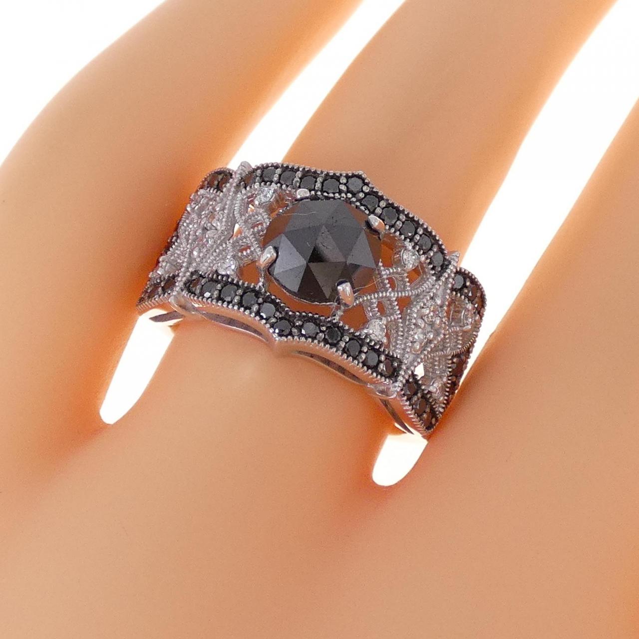 コメ兵｜K18WG/K18BG ダイヤモンド リング 1.87CT｜ジュエリー｜リング