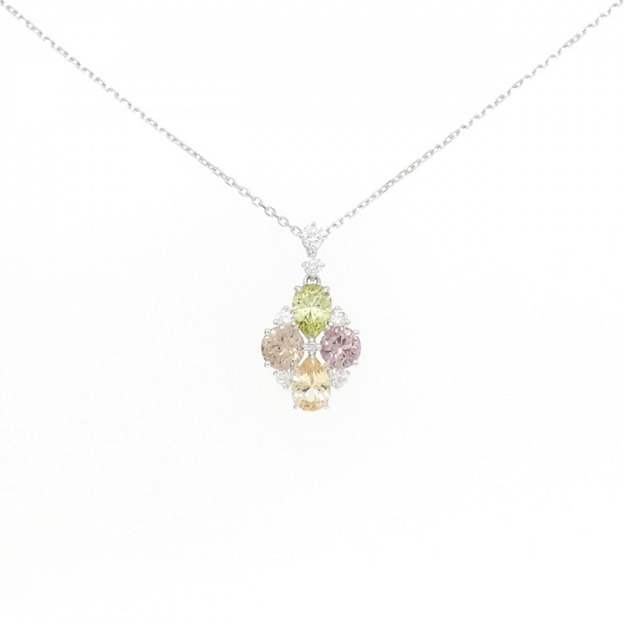 タサキ サファイヤ ネックレス 1.70CT