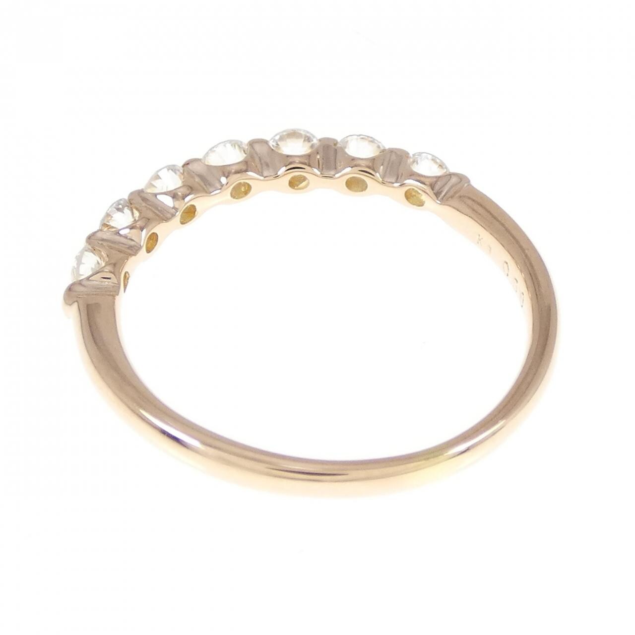 K18PG ダイヤモンド リング 0.50CT