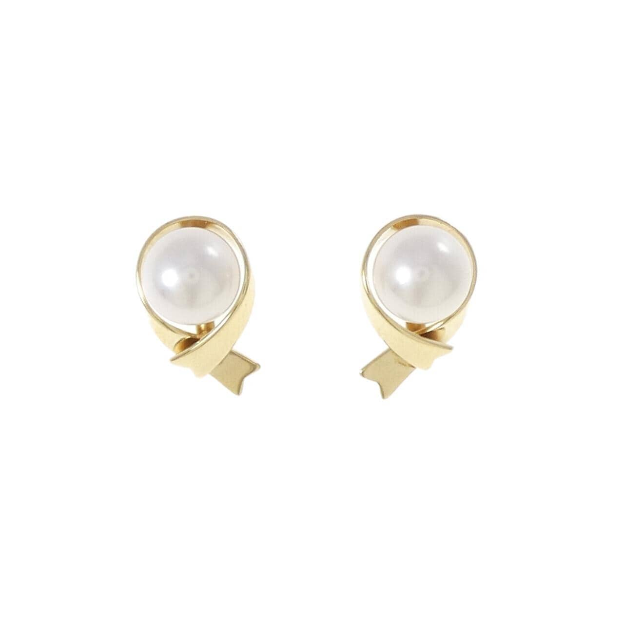 MIKIMOTO Akoya pearl earrings 7.0mm