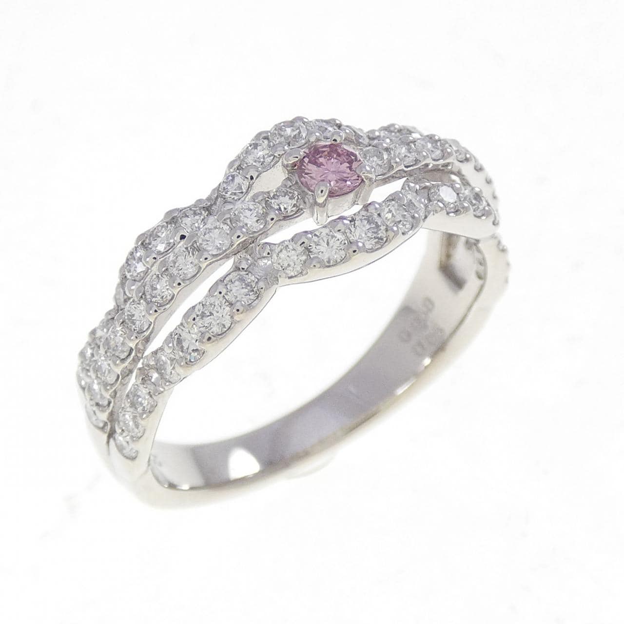 PT900 ダイヤモンド リング 0.068CT FIP VS2