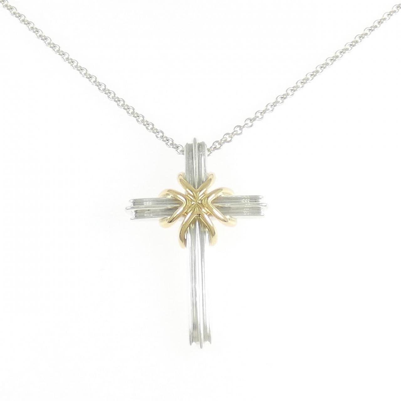 【ヴィンテージ】ティファニー 925/750YG ネックレス