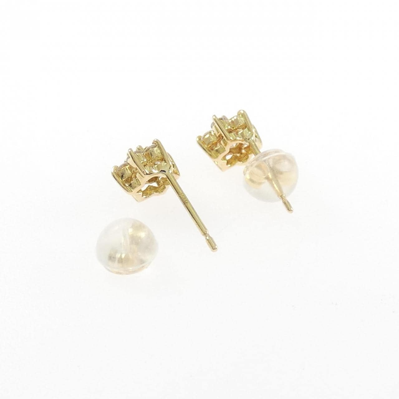 K18YG ダイヤモンド ピアス