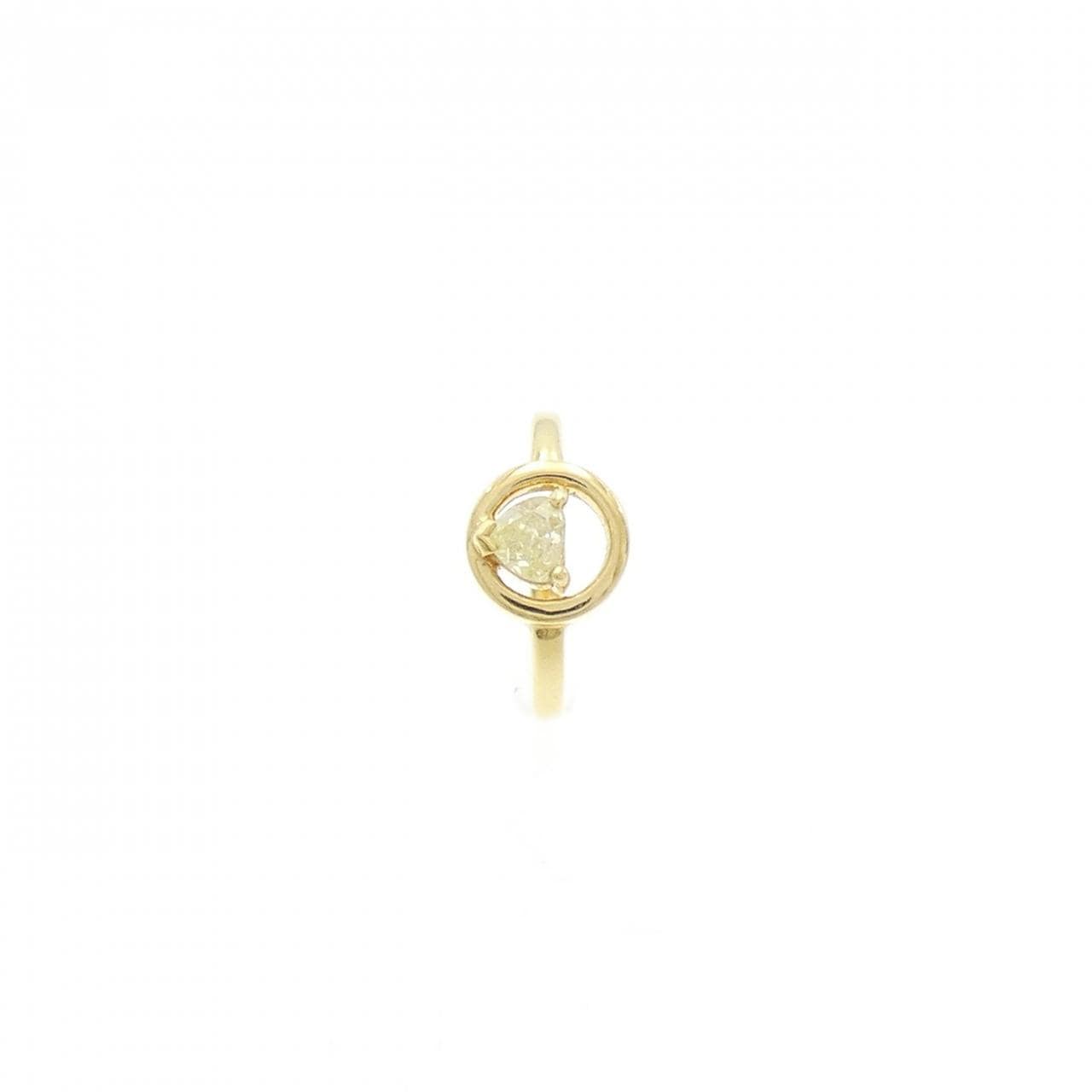 [新品] K18YG鑽石耳骨夾 0.16CT单耳