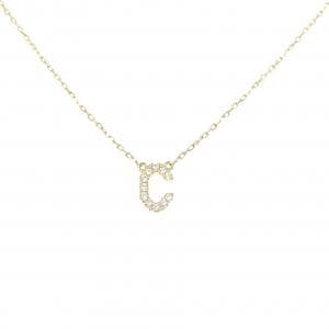 アーカー イニシャル ネックレス 0.05CT