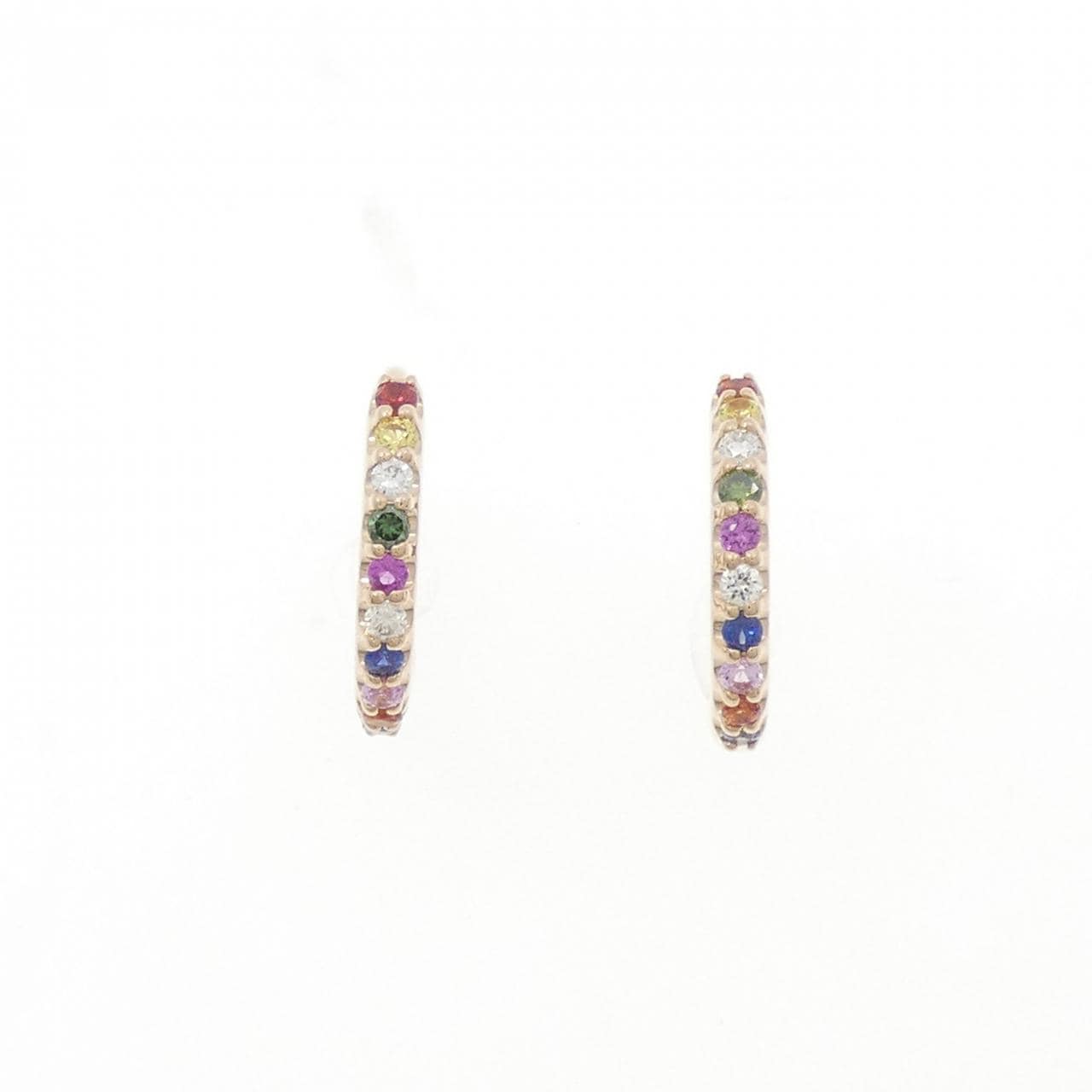 ポンテヴェキオ サファイヤ ピアス 0.14CT