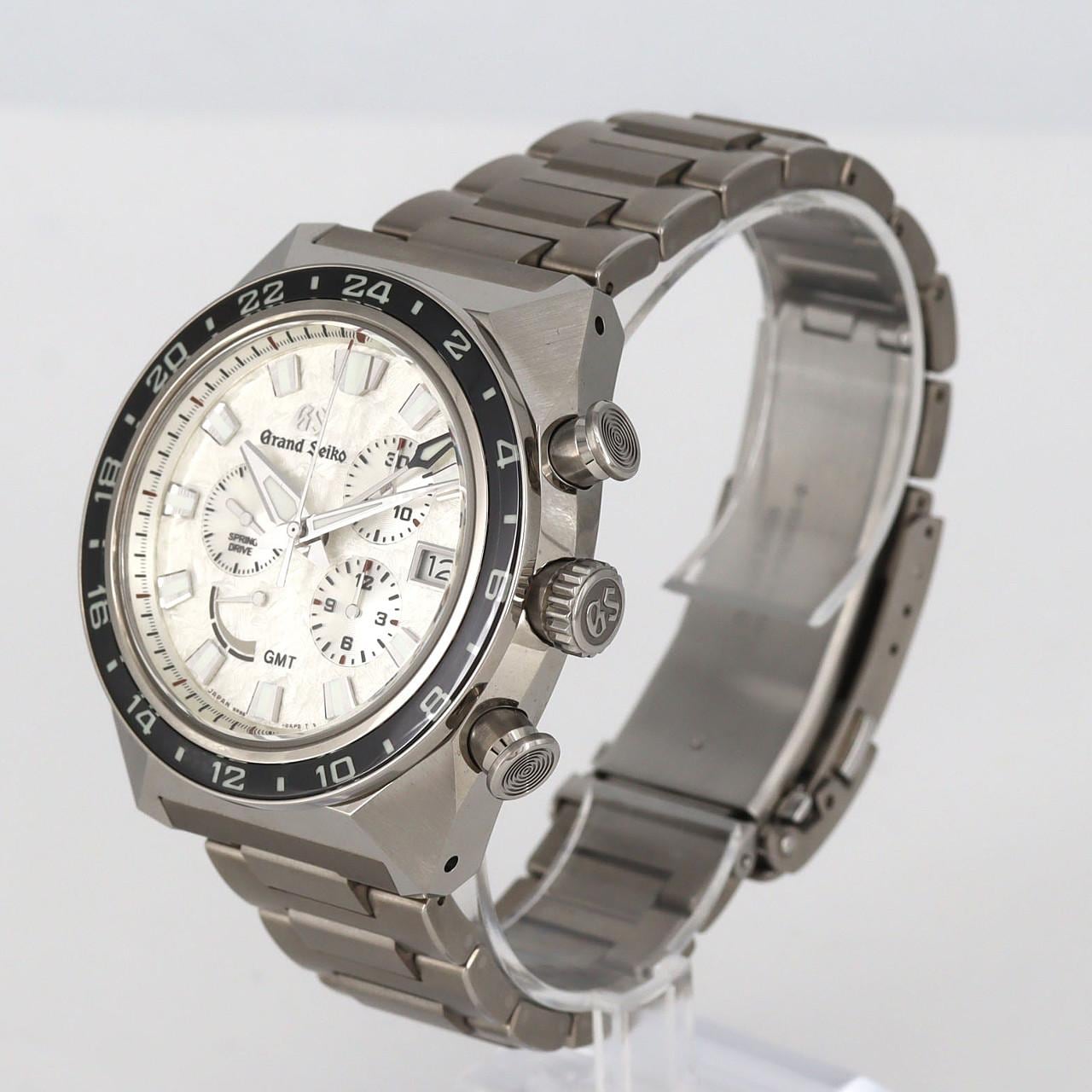 セイコー グランドセイコースポーツコレクションスプリングドライブクロノGMT 9R86-0AN0/SBGC253 TI 自動巻