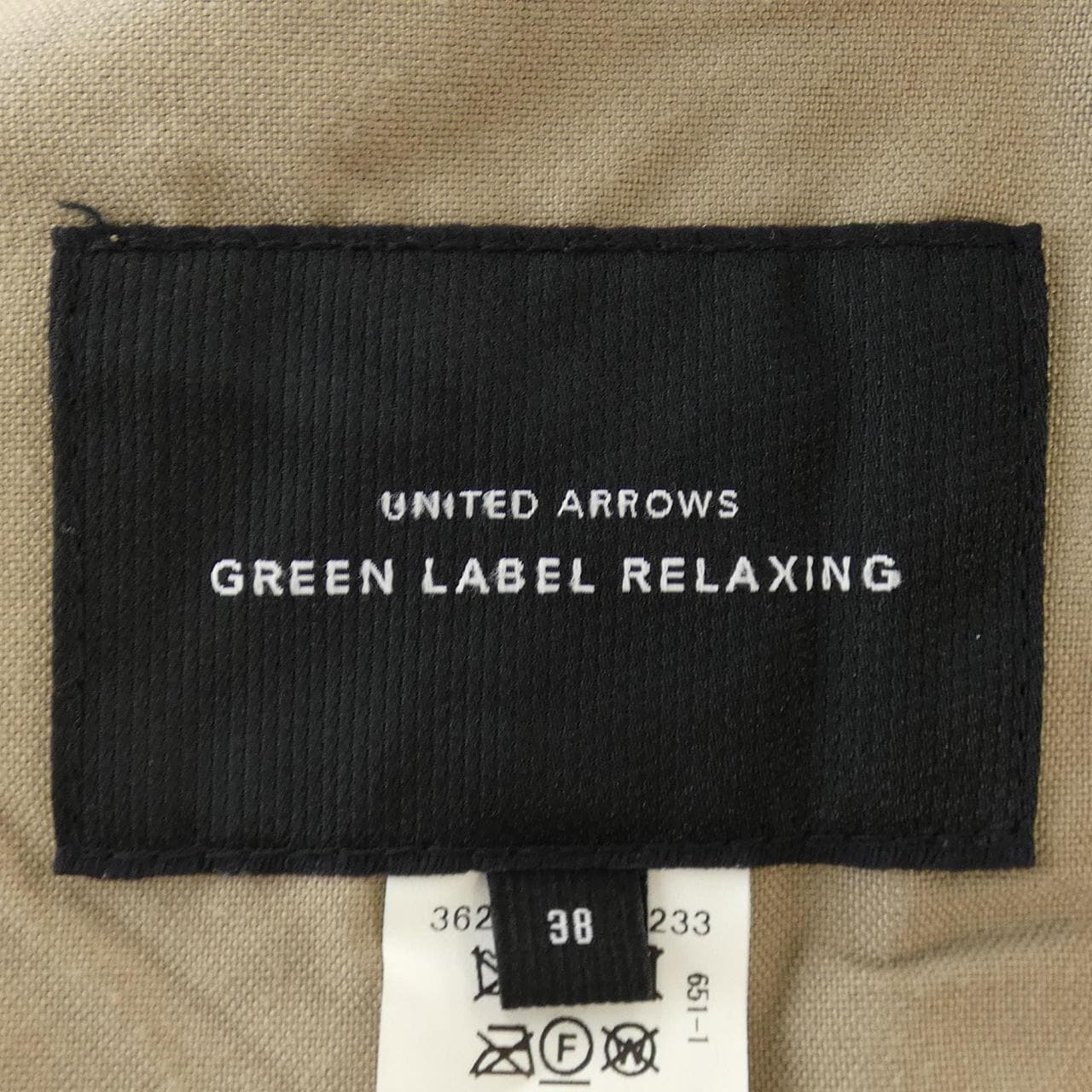 グリーンレーベルリラクシング green label relaxing 3625-199-1233 コート