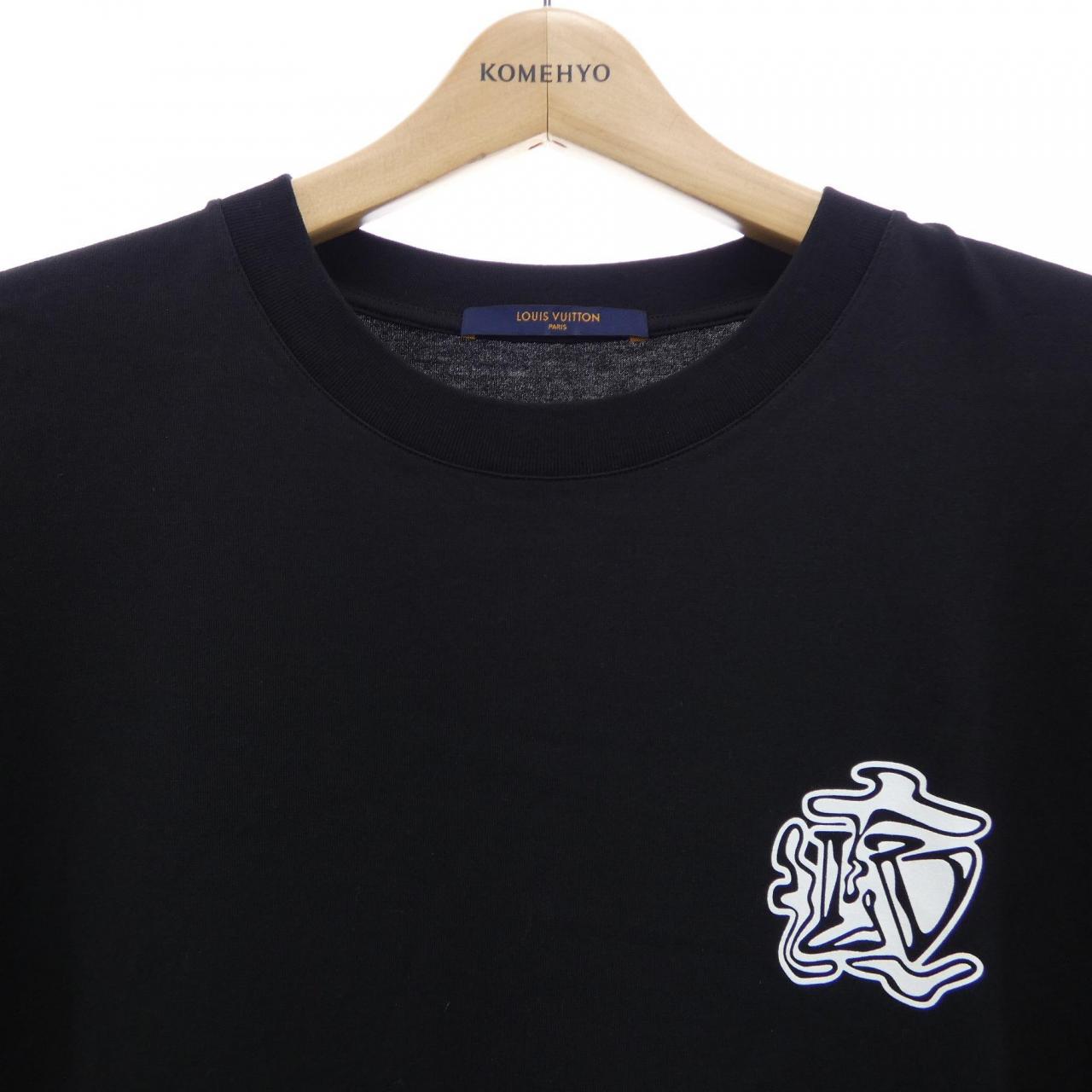 ルイヴィトン LOUIS VUITTON LVスモークプリンテッド HHY90WNPG Tシャツ