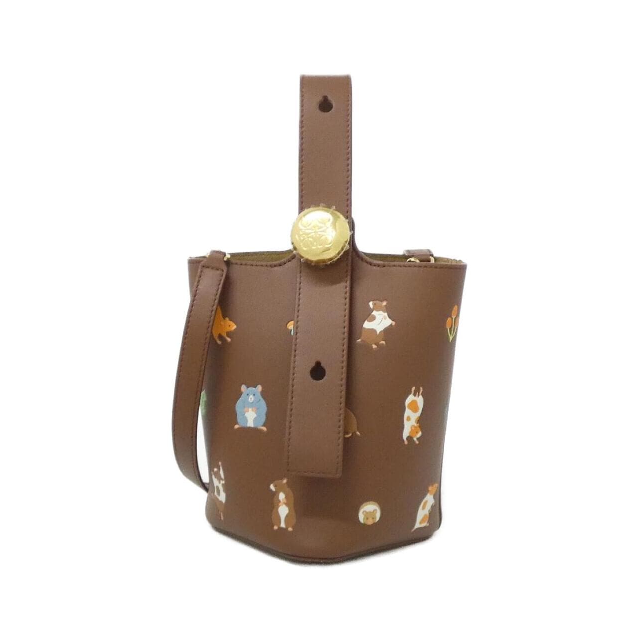 ロエベ ぺブル バケット ミニ AANBBBMX17 バッグ