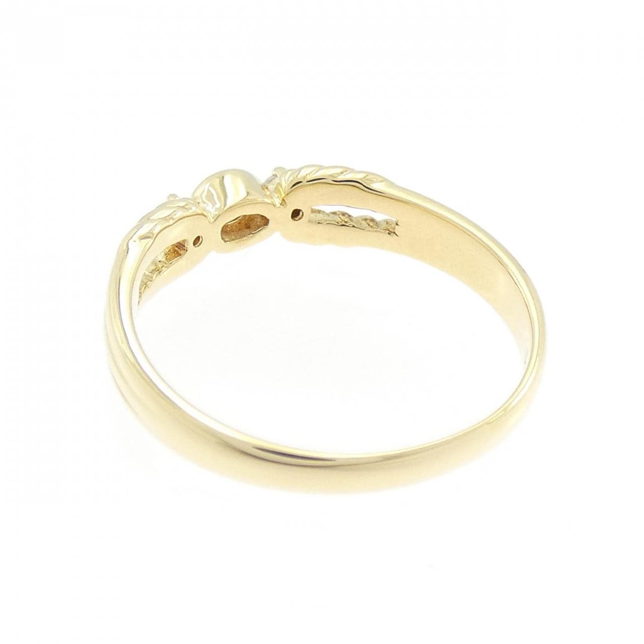 K18YG ダイヤモンド リング 0.09CT