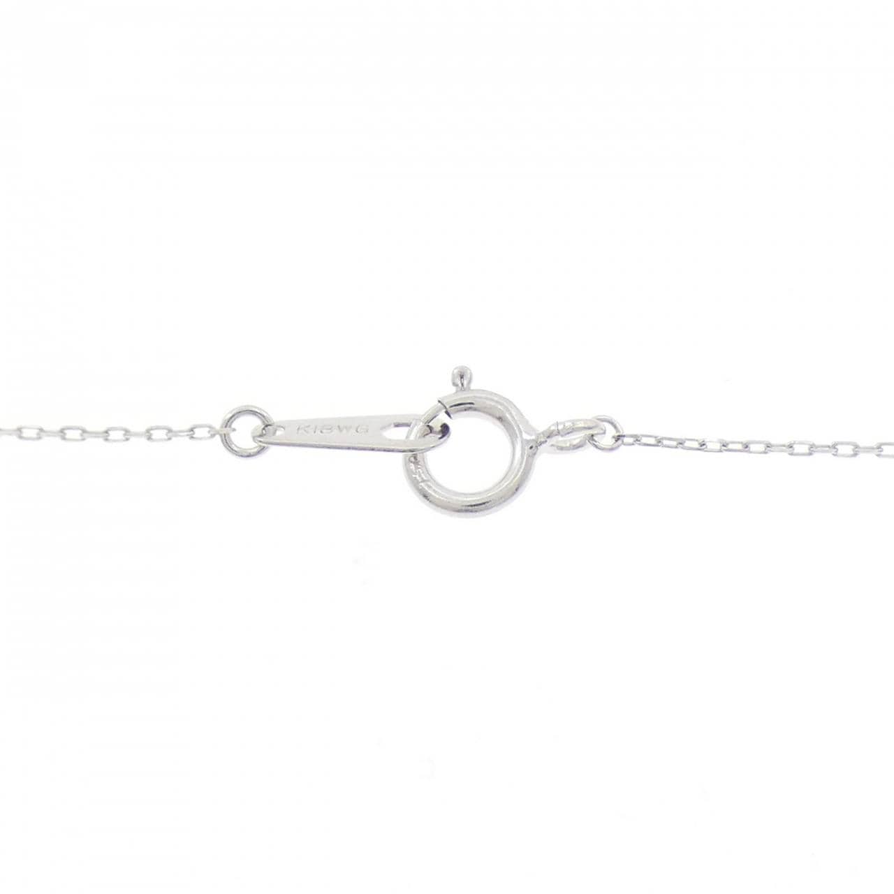 K18WG アコヤパール ネックレス 7.7mm