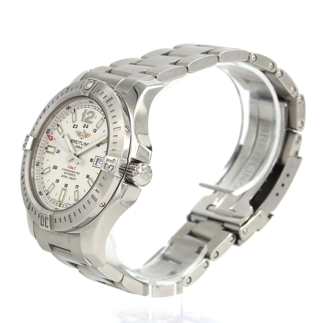 BREITLING Colt 自動上鍊 A17388/A173G91PCS SS自動上弦