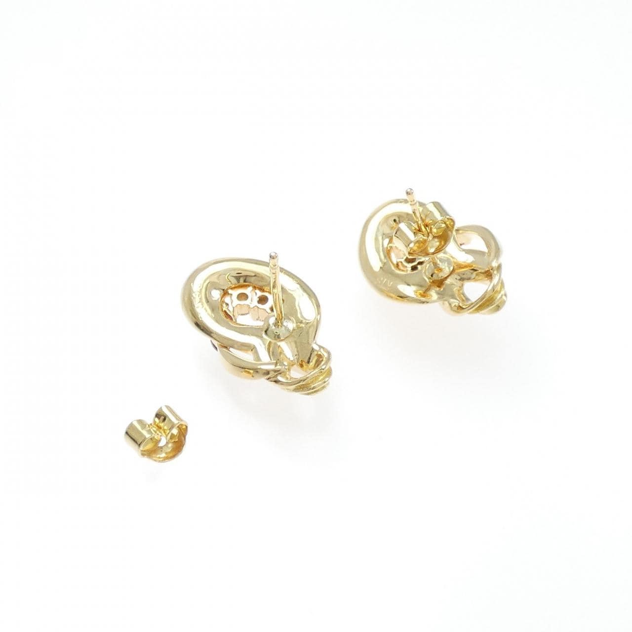 K18YG ルビー ピアス 0.32CT