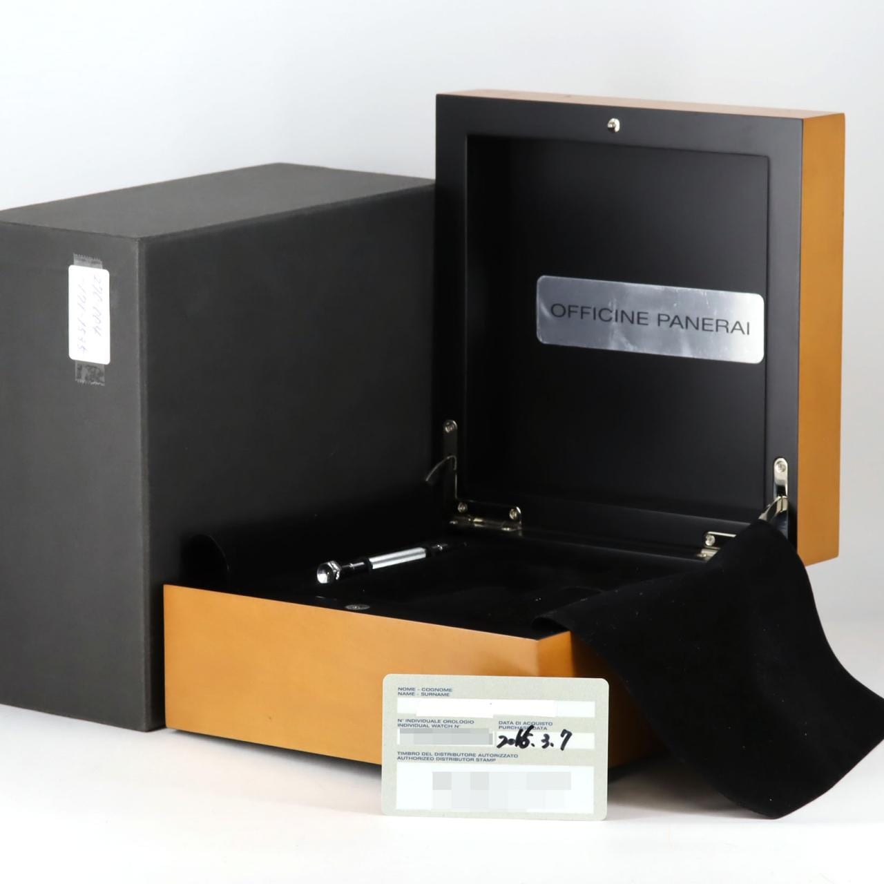 パネライ ルミノールベースロゴ PAM00000 SS 手巻